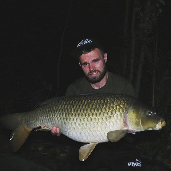 Henry with a 24lb Common Carp