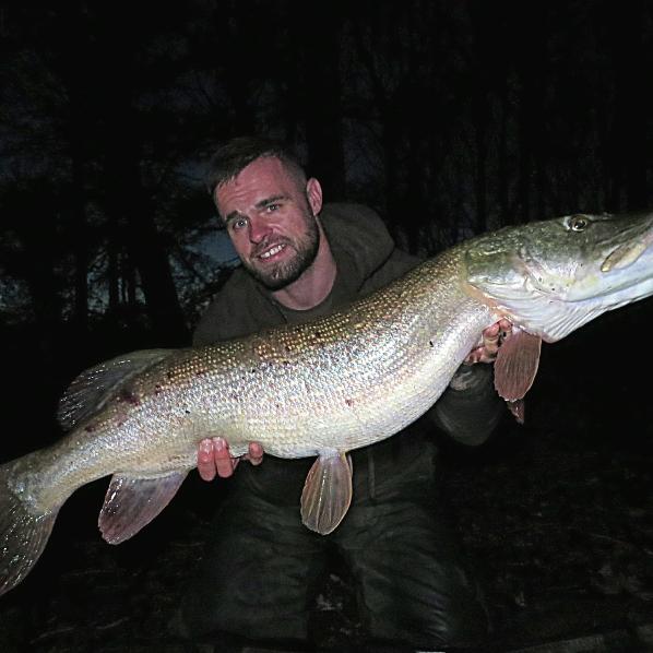 Henry with 23lb Pike Nov 2018
